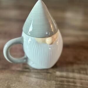 Gnome Themed Coffee Mug With Topper, Ceramic, New from Joanne Stores